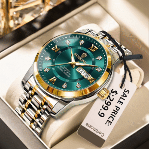 Men’s Stainless Steel Diver Watch