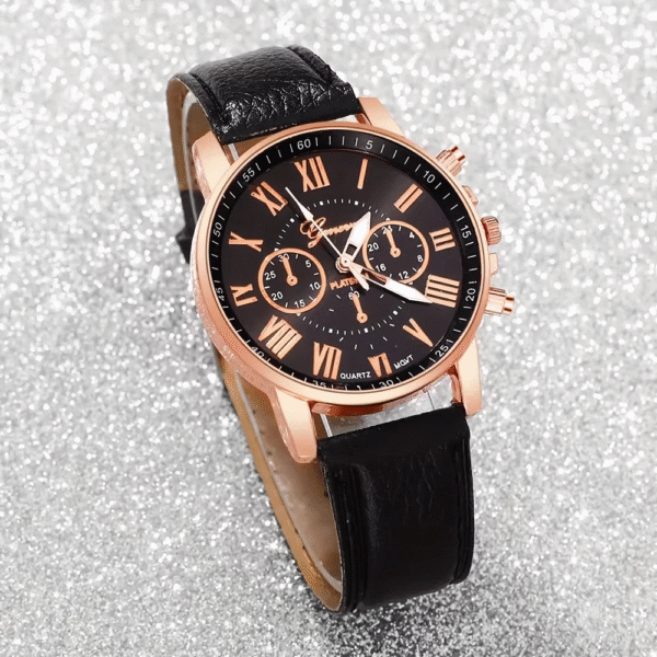 Women’s Fashion Sports Quartz Watch Set 3-Piece - Image 2