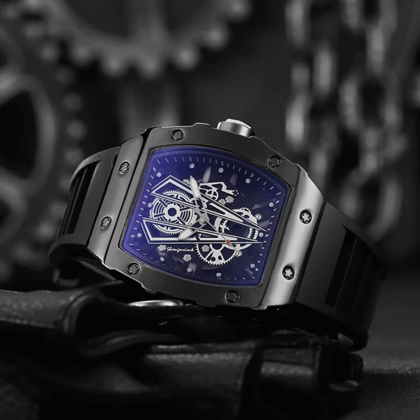 Luxury Men’s Quartz Watch Casual Silicone Sport - Image 3
